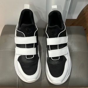 Michael Kors Women's Black and White Sneakers
